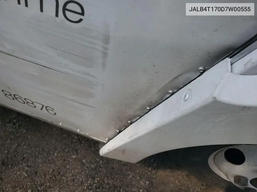 2013 Isuzu Commercial Van VIN: JALB4T170D7W00555 Lot: 42248138