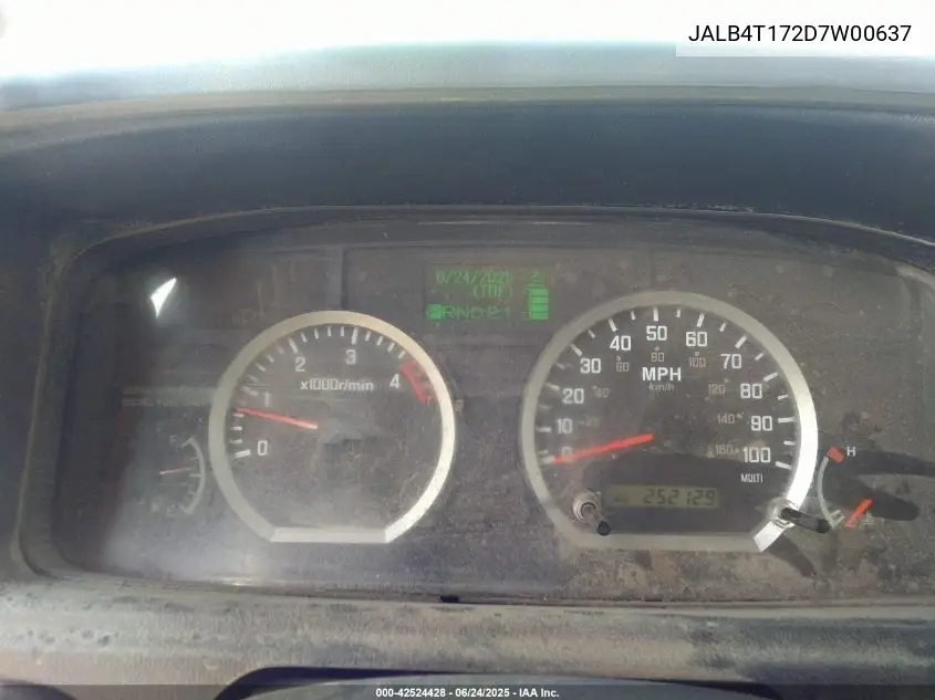2013 Isuzu Commercial Van VIN: JALB4T172D7W00637 Lot: 42524428