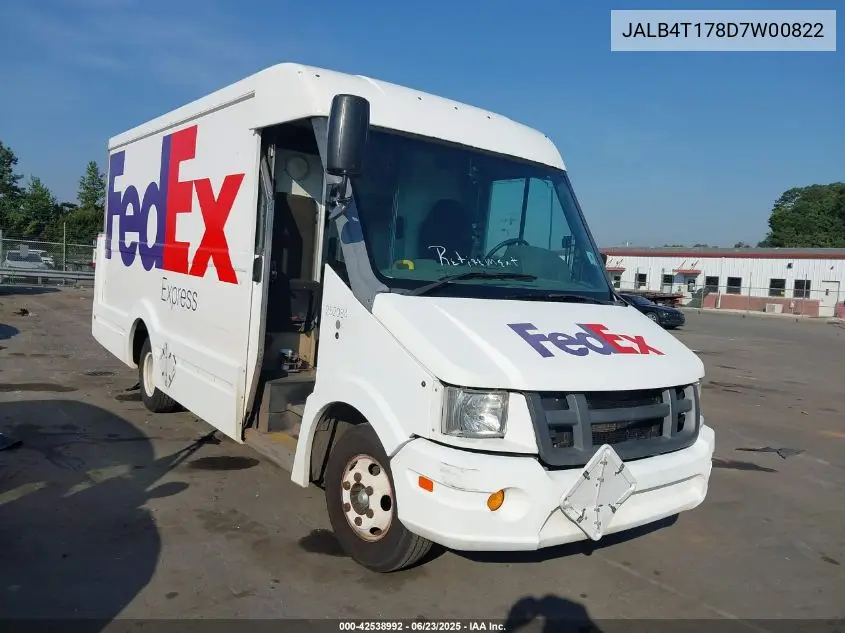 2013 Isuzu Commercial Van VIN: JALB4T178D7W00822 Lot: 42538992
