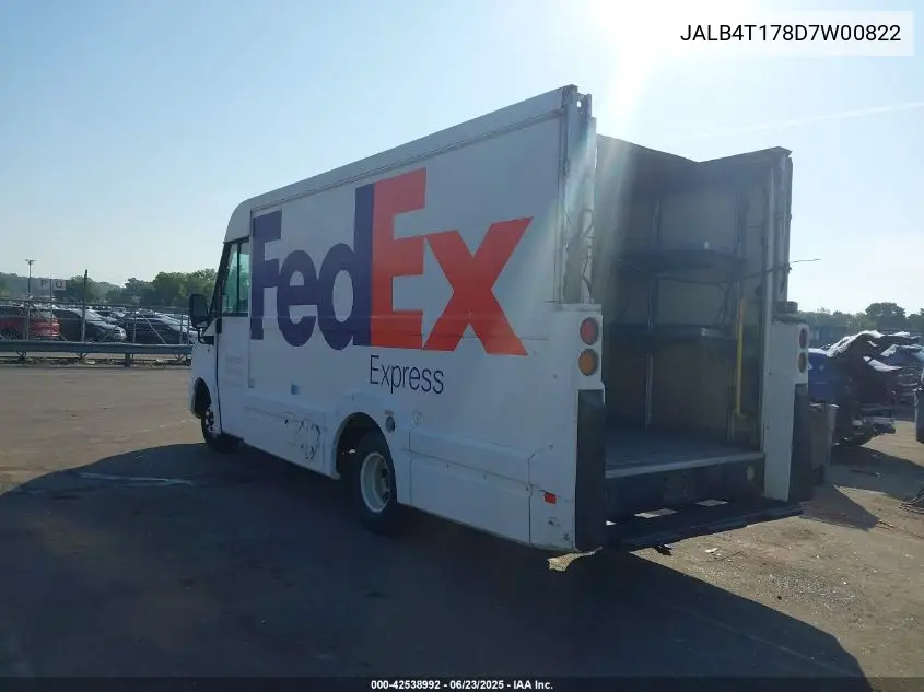 2013 Isuzu Commercial Van VIN: JALB4T178D7W00822 Lot: 42538992
