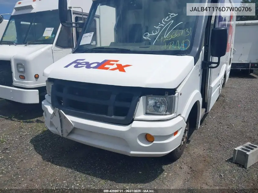 2013 Isuzu Commercial Van VIN: JALB4T176D7W00706 Lot: 42566731