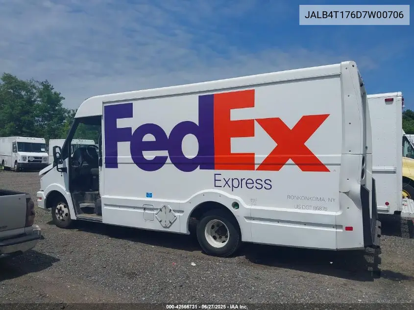 2013 Isuzu Commercial Van VIN: JALB4T176D7W00706 Lot: 42566731