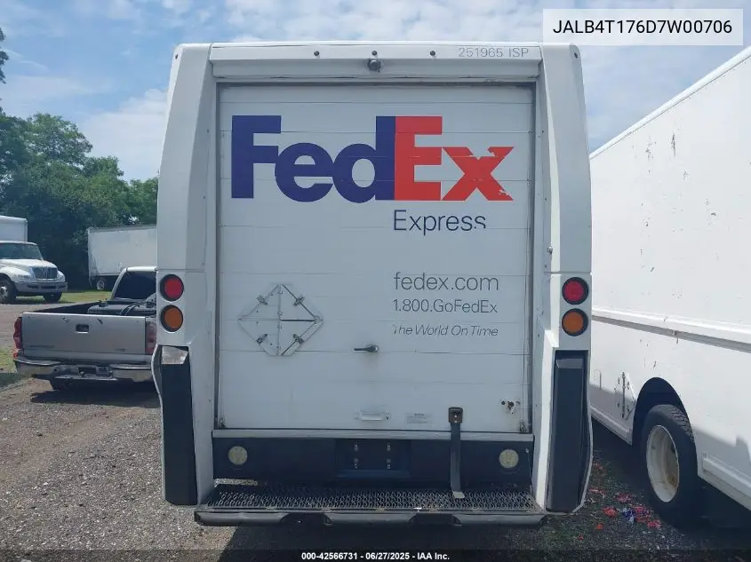 2013 Isuzu Commercial Van VIN: JALB4T176D7W00706 Lot: 42566731