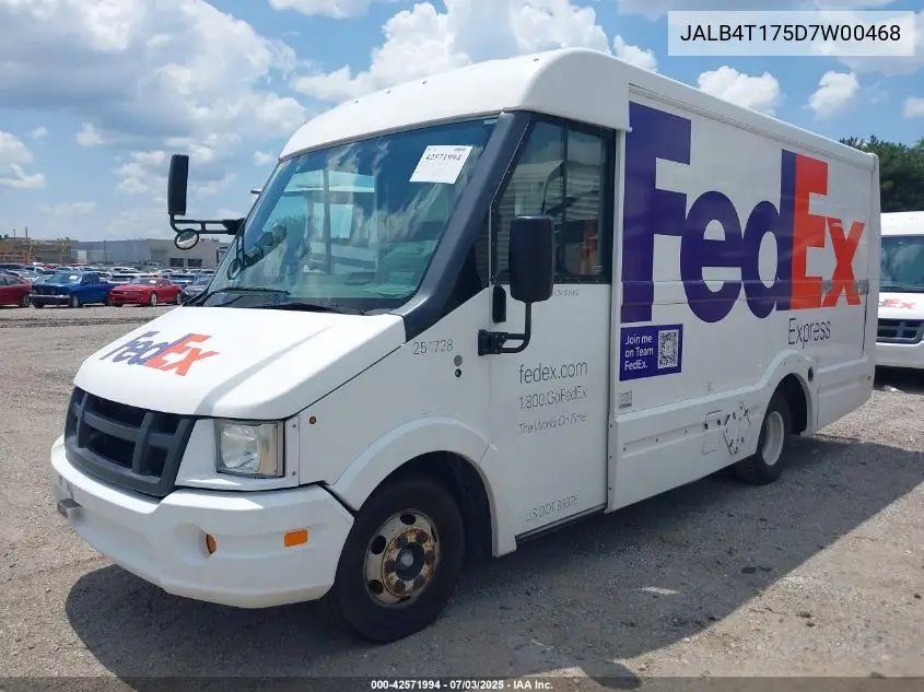 2013 Isuzu Commercial Van VIN: JALB4T175D7W00468 Lot: 42571994
