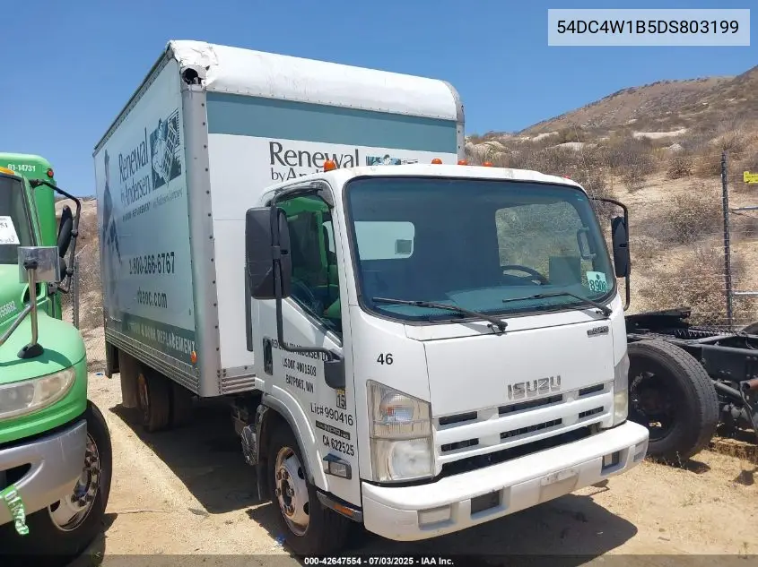 2013 Isuzu Npr Hd Gas Reg VIN: 54DC4W1B5DS803199 Lot: 42647554