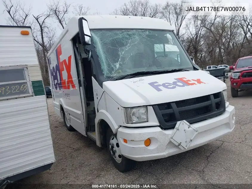 2014 Isuzu Commercial Van VIN: JALB4T178E7W00076 Lot: 41774161