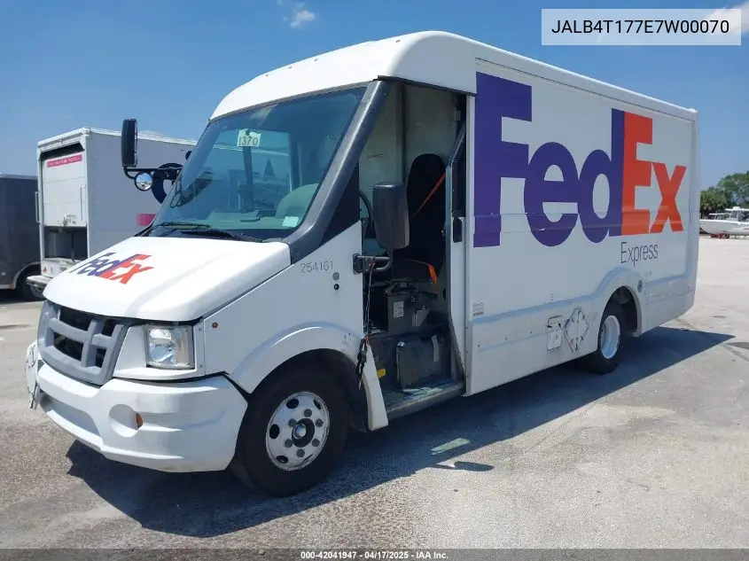 2014 Isuzu Commercial Van VIN: JALB4T177E7W00070 Lot: 42041947