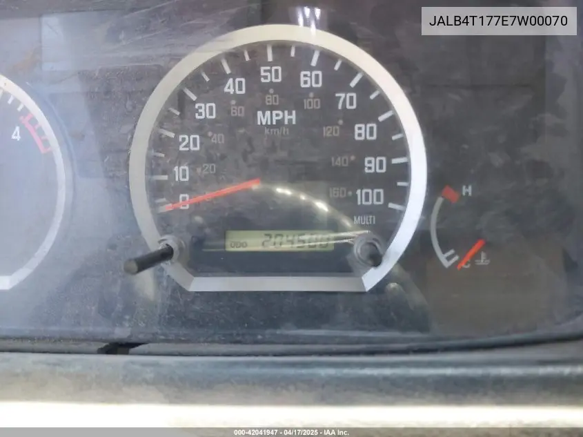 2014 Isuzu Commercial Van VIN: JALB4T177E7W00070 Lot: 42041947
