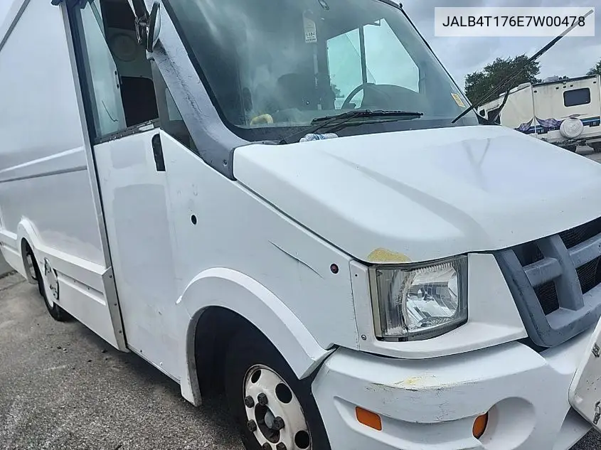 2014 Isuzu Commercial Van VIN: JALB4T176E7W00478 Lot: 42249988