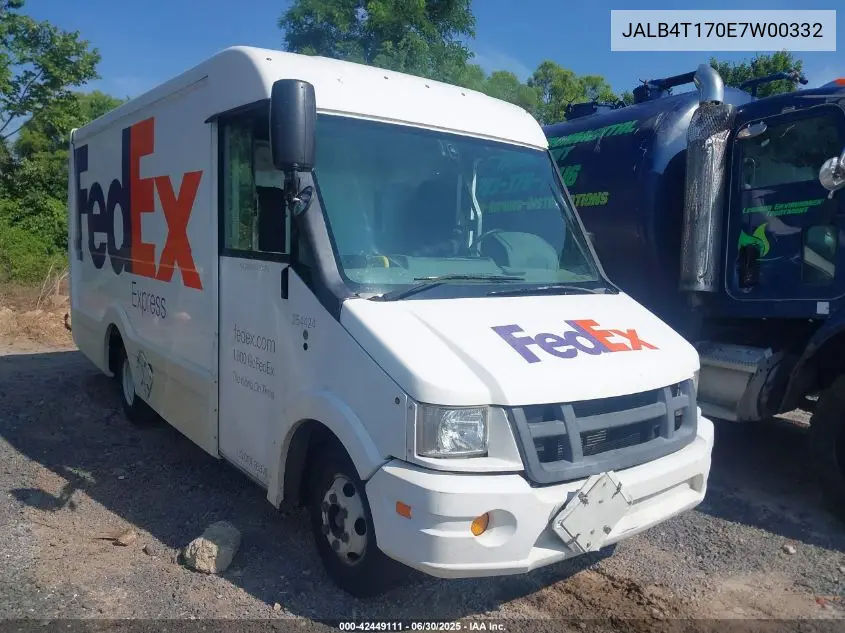2014 Isuzu Commercial Van VIN: JALB4T170E7W00332 Lot: 42449111