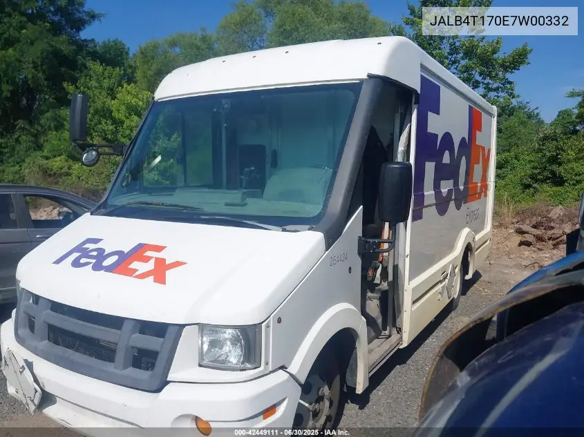 2014 Isuzu Commercial Van VIN: JALB4T170E7W00332 Lot: 42449111