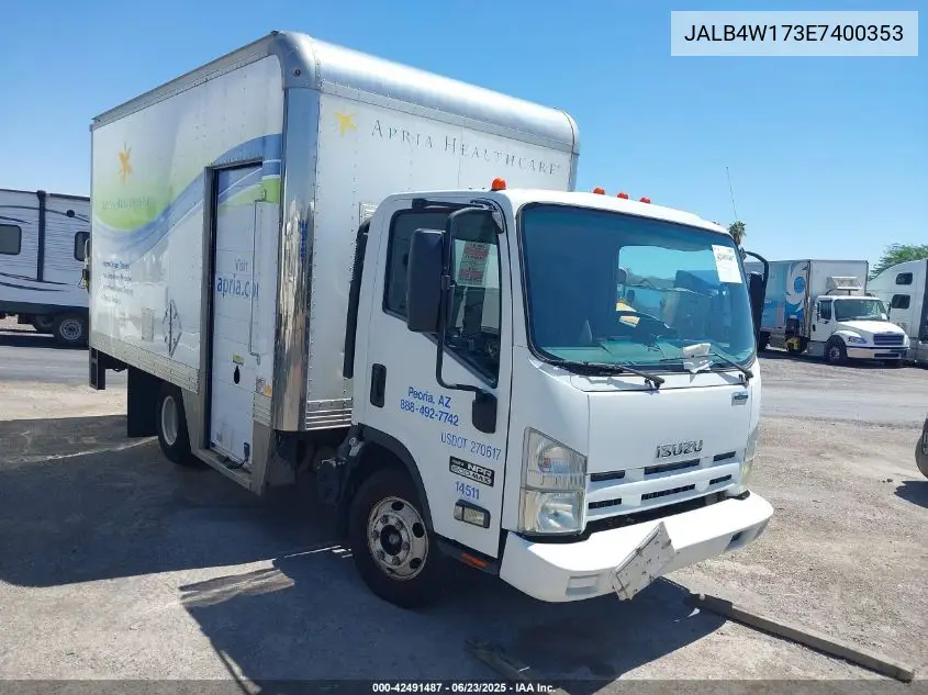 2014 Isuzu Npr Dsl Reg At Eco-Max VIN: JALB4W173E7400353 Lot: 42491487