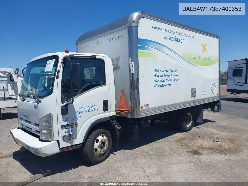 2014 Isuzu Npr Dsl Reg At Eco-Max VIN: JALB4W173E7400353 Lot: 42491487