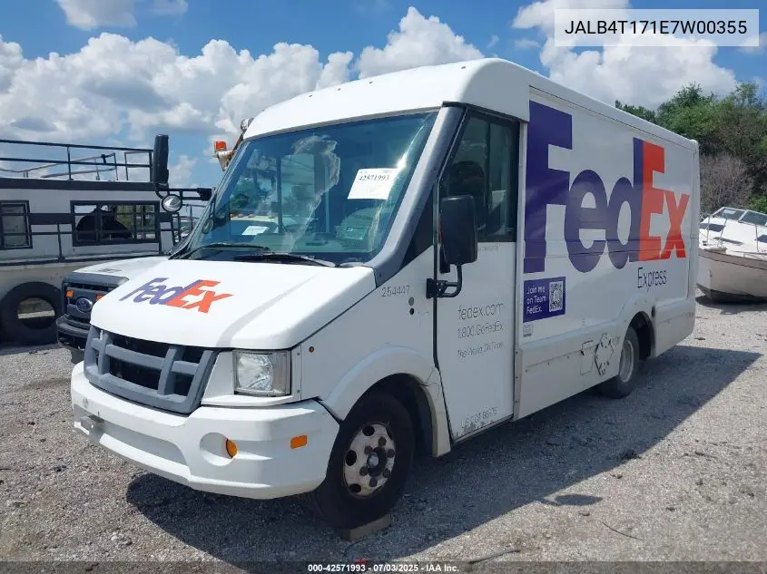 2014 Isuzu Commercial Van VIN: JALB4T171E7W00355 Lot: 42571993