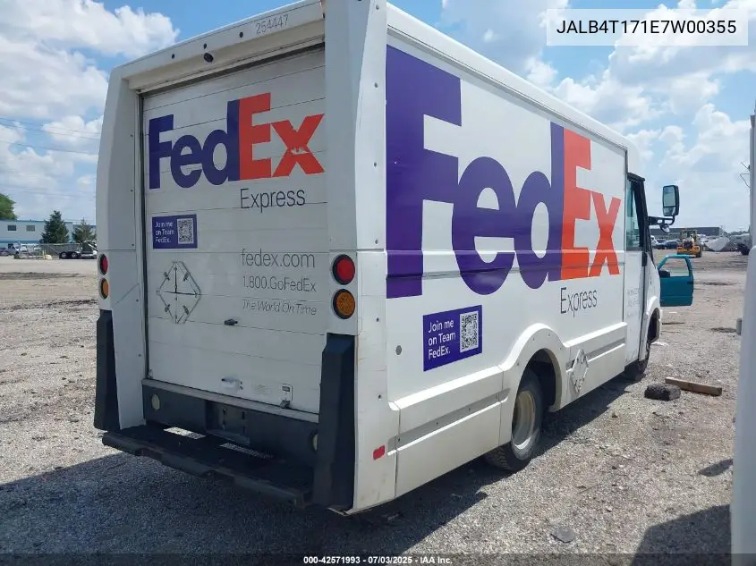 2014 Isuzu Commercial Van VIN: JALB4T171E7W00355 Lot: 42571993