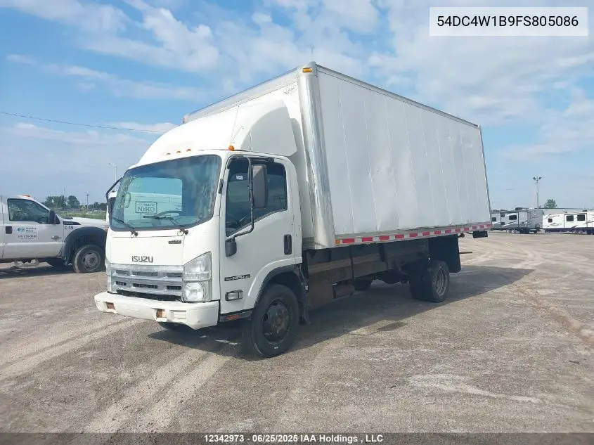 2015 Isuzu Npr Gas Reg VIN: 54DC4W1B9FS805086 Lot: 12342973