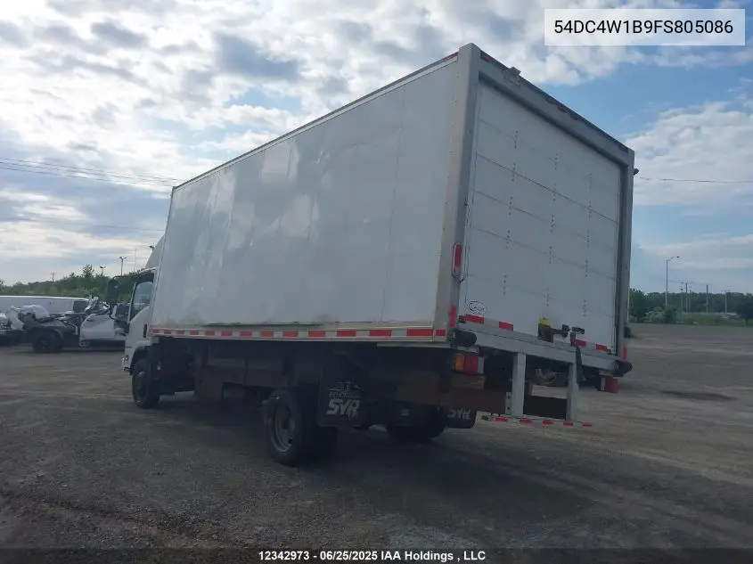 2015 Isuzu Npr Gas Reg VIN: 54DC4W1B9FS805086 Lot: 12342973