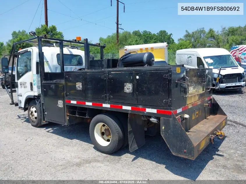 2015 Isuzu Npr Reg VIN: 54DB4W1B9FS800692 Lot: 42634454