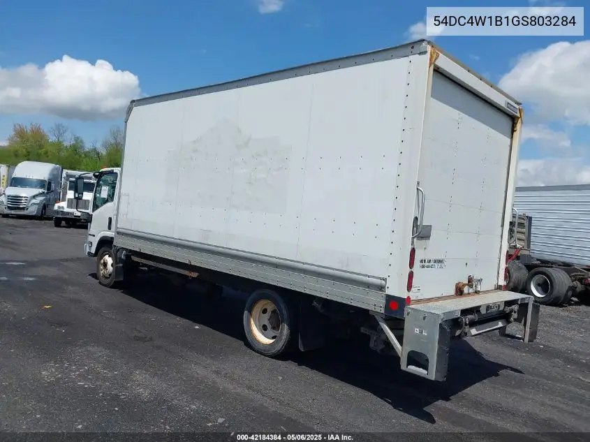 2016 Isuzu Npr Hd Gas Reg VIN: 54DC4W1B1GS803284 Lot: 42184384