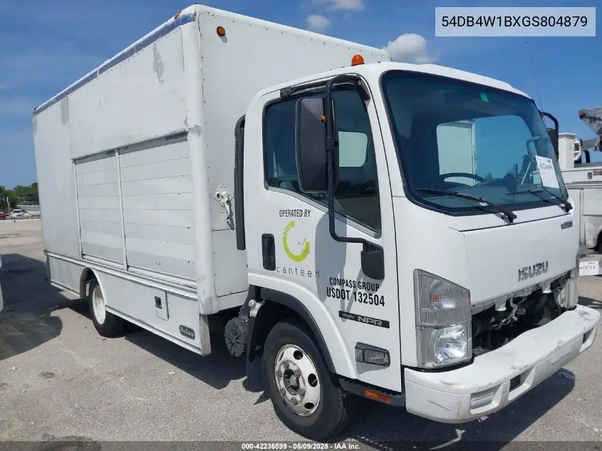 2016 Isuzu Npr Gas Reg VIN: 54DB4W1BXGS804879 Lot: 42236599