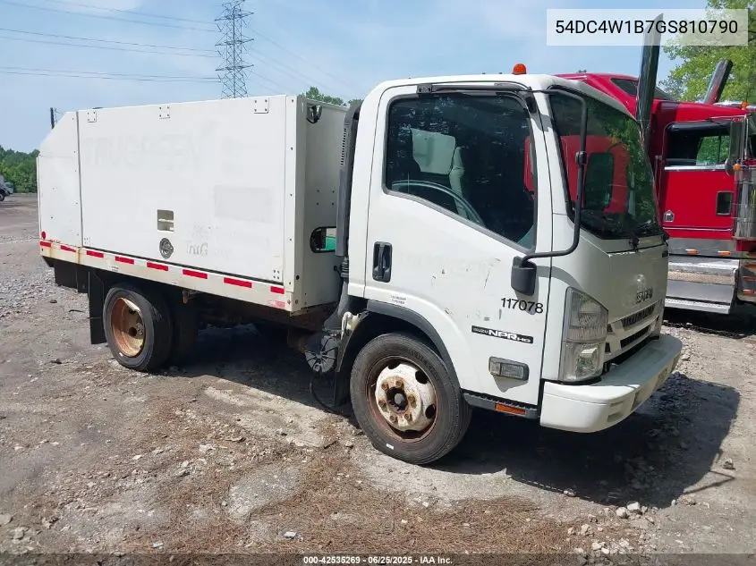 2016 Isuzu Npr Hd Gas Reg VIN: 54DC4W1B7GS810790 Lot: 42535269