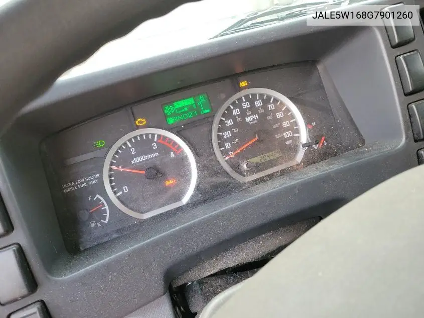 2016 Isuzu Dsl Reg At VIN: JALE5W168G7901260 Lot: 42677882