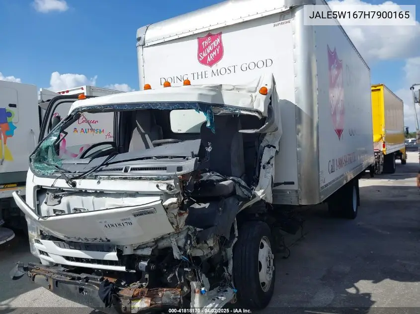 2017 Isuzu Nqr Dsl Reg At VIN: JALE5W167H7900165 Lot: 41818170