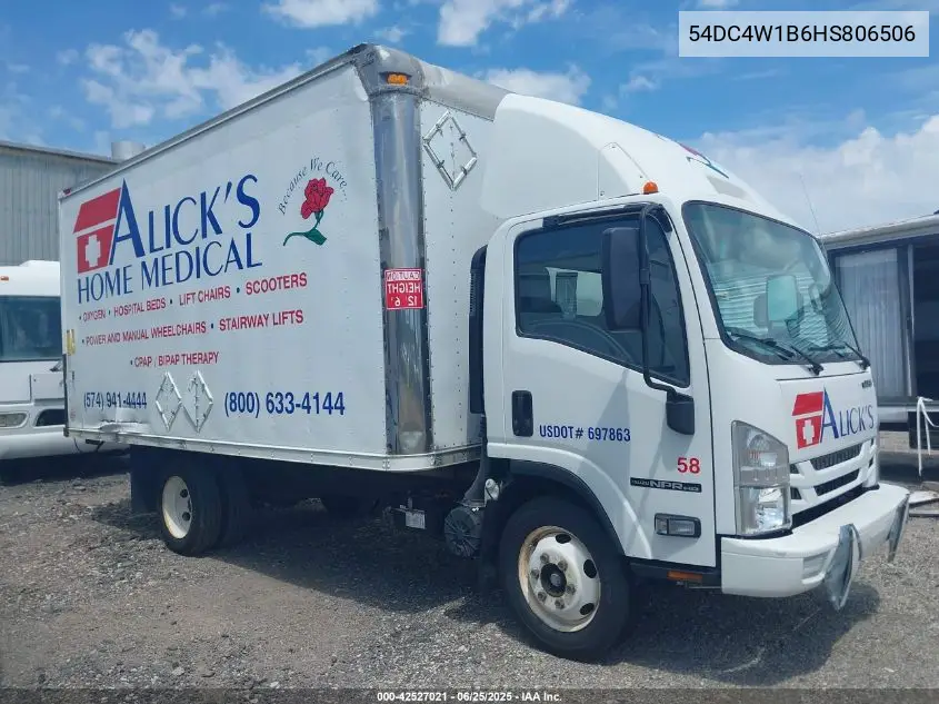 2017 Isuzu Npr Hd Gas Reg VIN: 54DC4W1B6HS806506 Lot: 42527021
