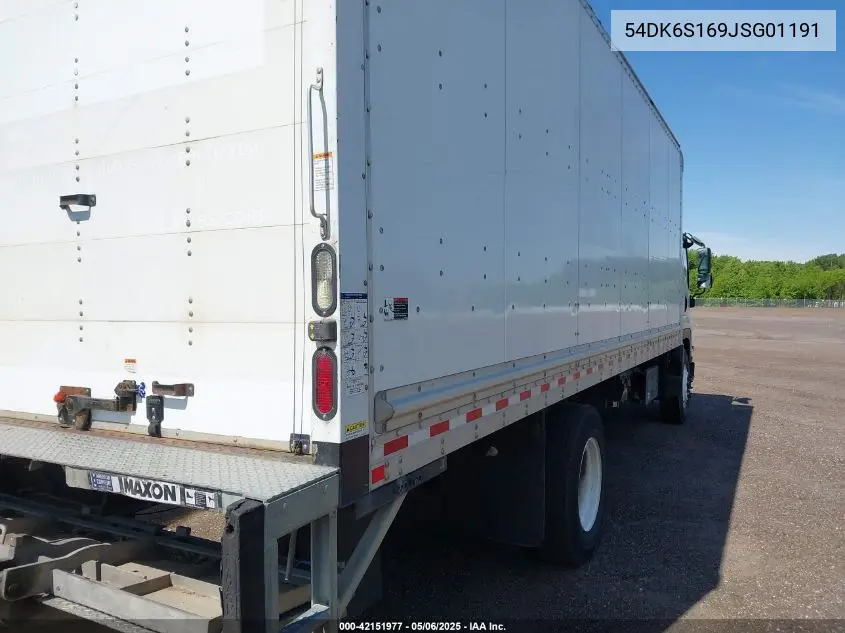 2018 Isuzu Ftr VIN: 54DK6S169JSG01191 Lot: 42151977