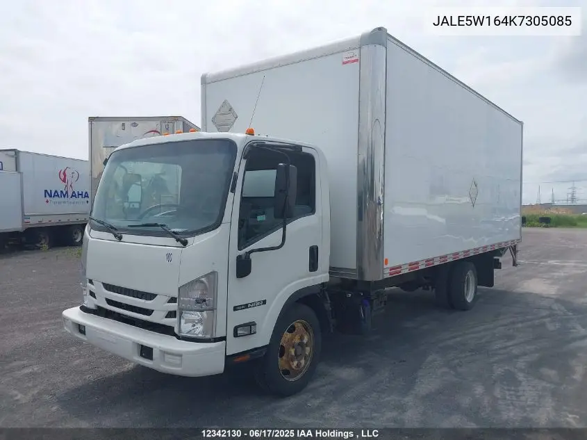 2019 Isuzu Nrr VIN: JALE5W164K7305085 Lot: 12342130