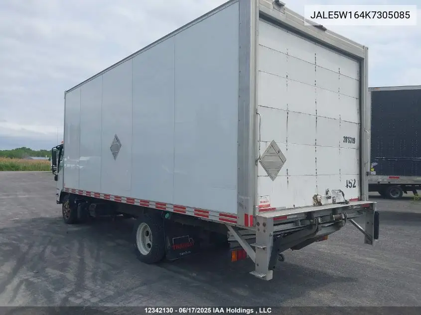 2019 Isuzu Nrr VIN: JALE5W164K7305085 Lot: 12342130