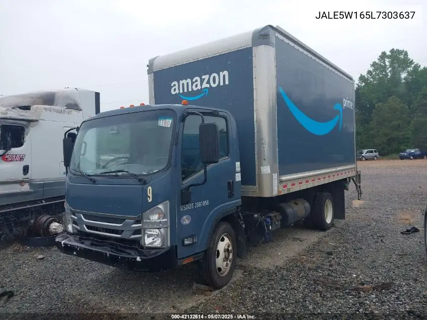 2020 Isuzu Nrr VIN: JALE5W165L7303637 Lot: 42132614
