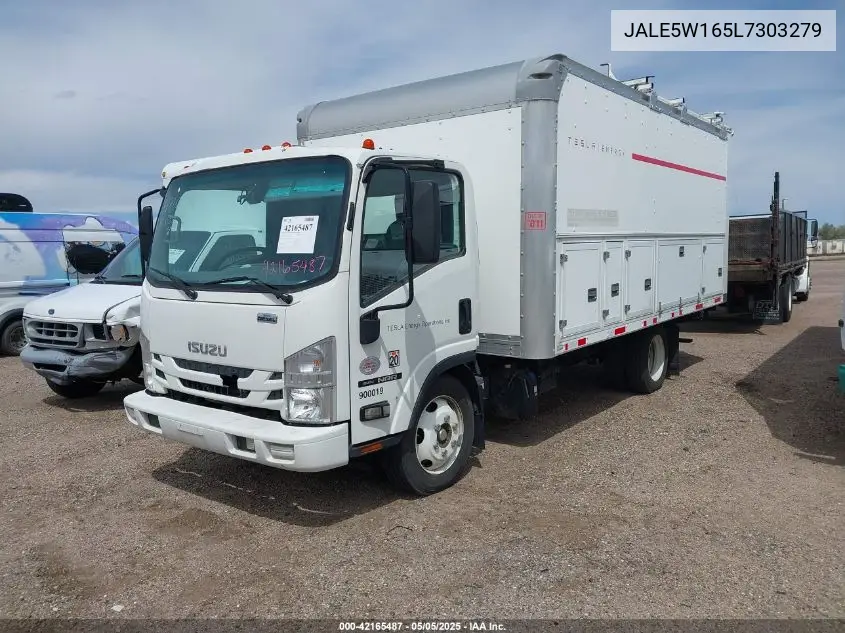 2020 Isuzu Nrr VIN: JALE5W165L7303279 Lot: 42165487