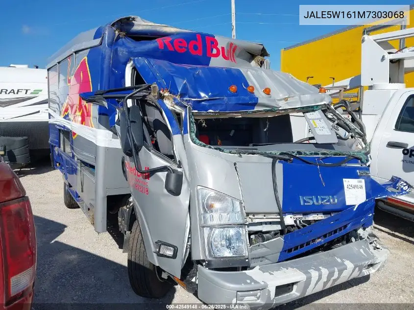 2021 Isuzu Nrr VIN: JALE5W161M7303068 Lot: 42549148