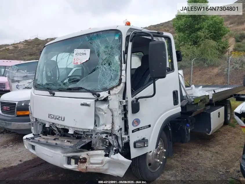 2022 Isuzu Nrr VIN: JALE5W164N7304801 Lot: 42125991