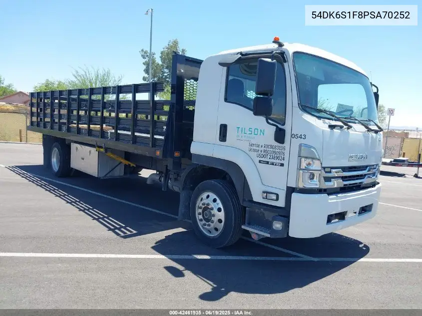 2023 Isuzu Ftr VIN: 54DK6S1F8PSA70252 Lot: 42461935