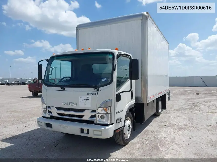 2024 Isuzu Nrr VIN: 54DE5W1D0RSR00616 Lot: 42609580