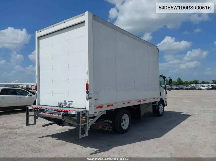 2024 Isuzu Nrr VIN: 54DE5W1D0RSR00616 Lot: 42609580