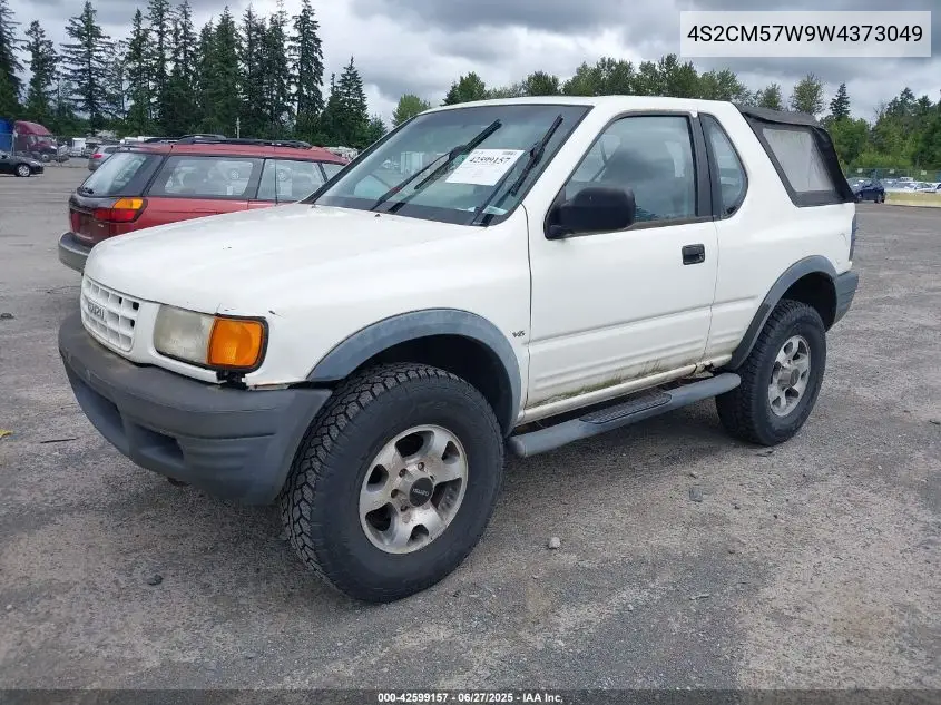 1998 Isuzu Amigo S 3.2L VIN: 4S2CM57W9W4373049 Lot: 42599157