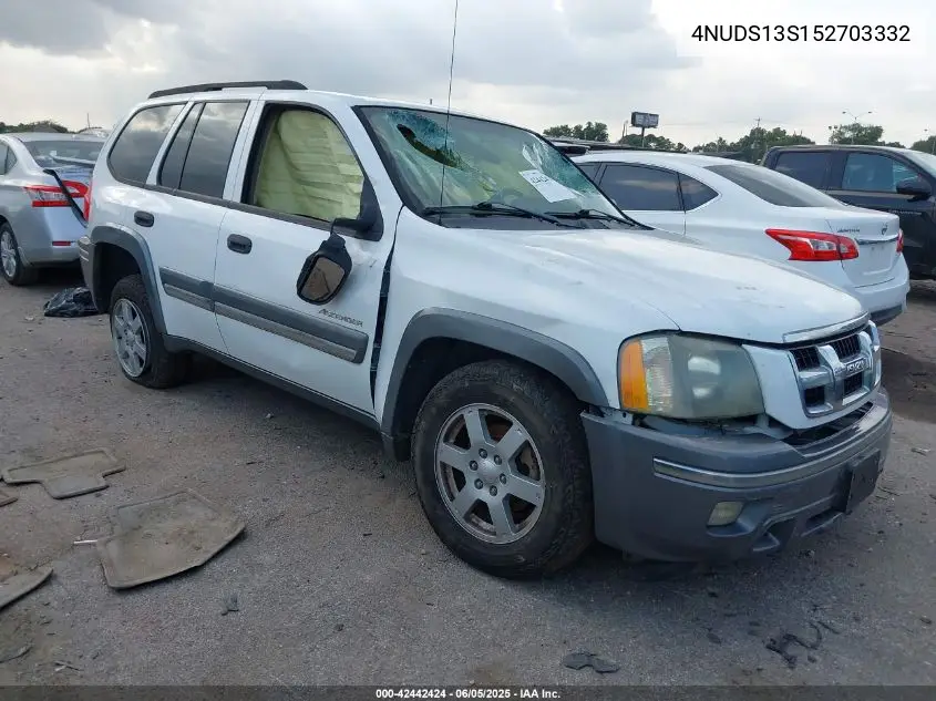 2005 Isuzu Ascender S VIN: 4NUDS13S152703332 Lot: 42442424
