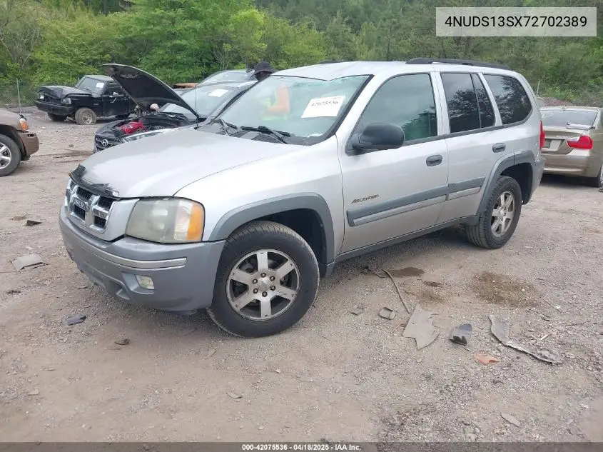 2007 Isuzu Ascender S VIN: 4NUDS13SX72702389 Lot: 42075536