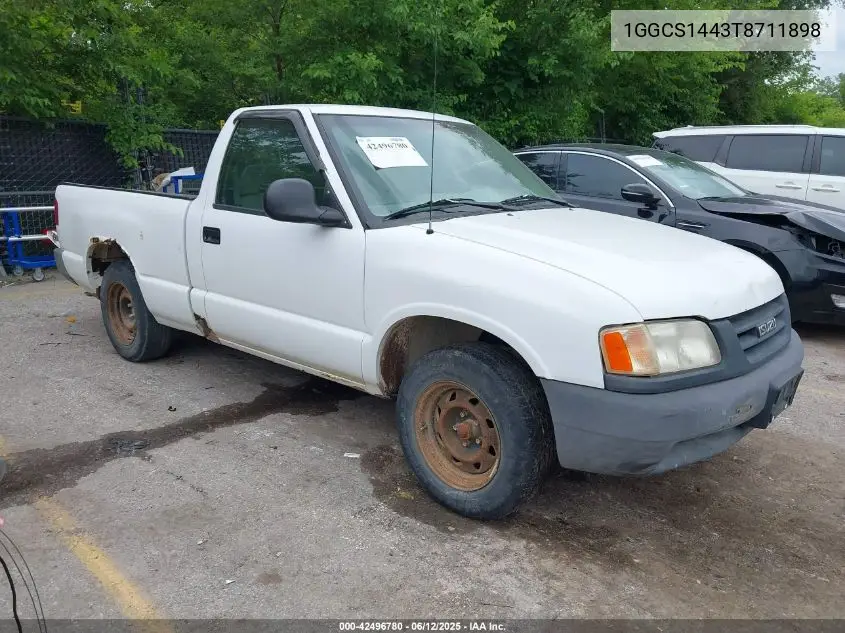 1996 Isuzu Hombre VIN: 1GGCS1443T8711898 Lot: 42496780