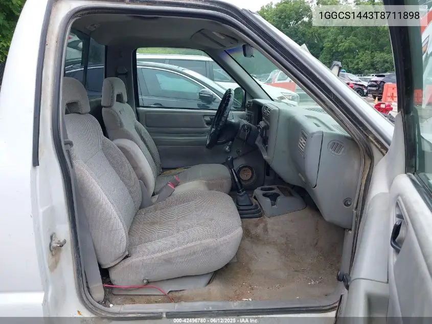1996 Isuzu Hombre VIN: 1GGCS1443T8711898 Lot: 42496780