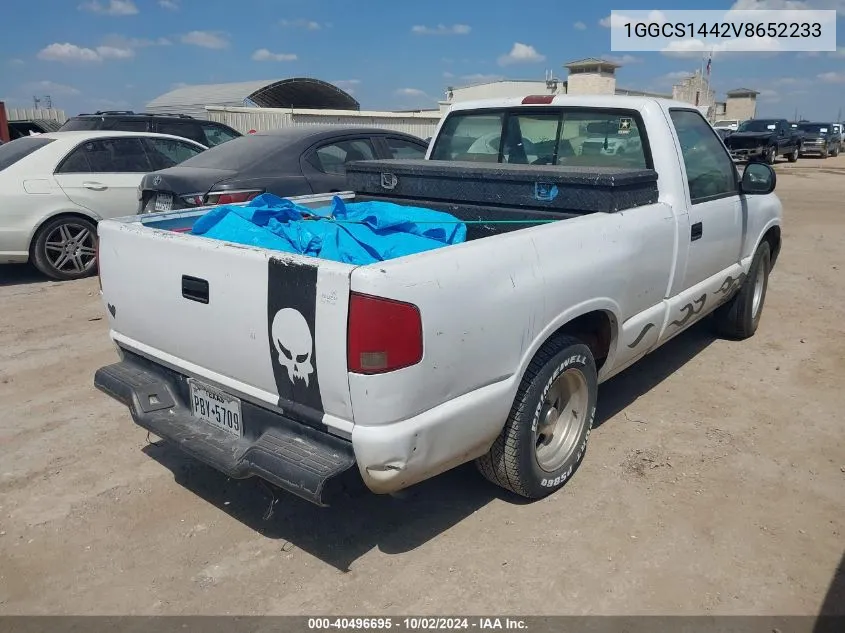 1997 Isuzu Hombre S VIN: 1GGCS1442V8652233 Lot: 40496695