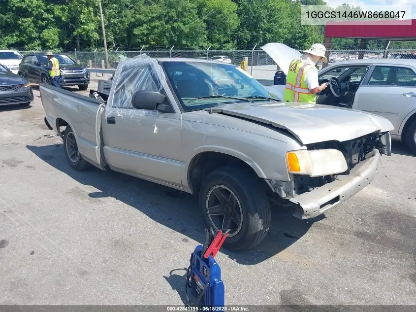 1998 Isuzu Hombre S VIN: 1GGCS1446W8668047 Lot: 42541795