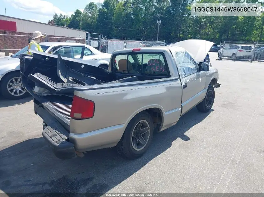 1998 Isuzu Hombre S VIN: 1GGCS1446W8668047 Lot: 42541795