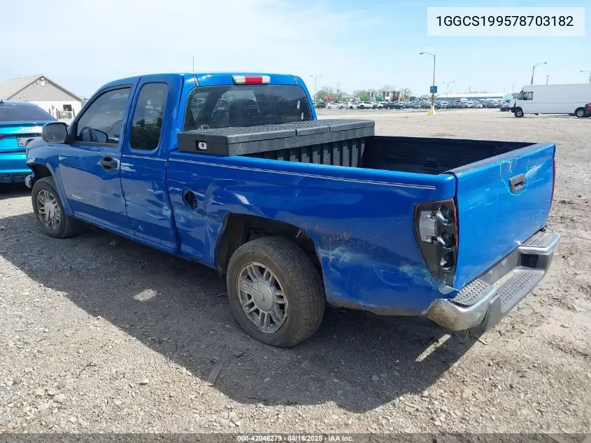 2007 Isuzu I-290 S VIN: 1GGCS199578703182 Lot: 42046279
