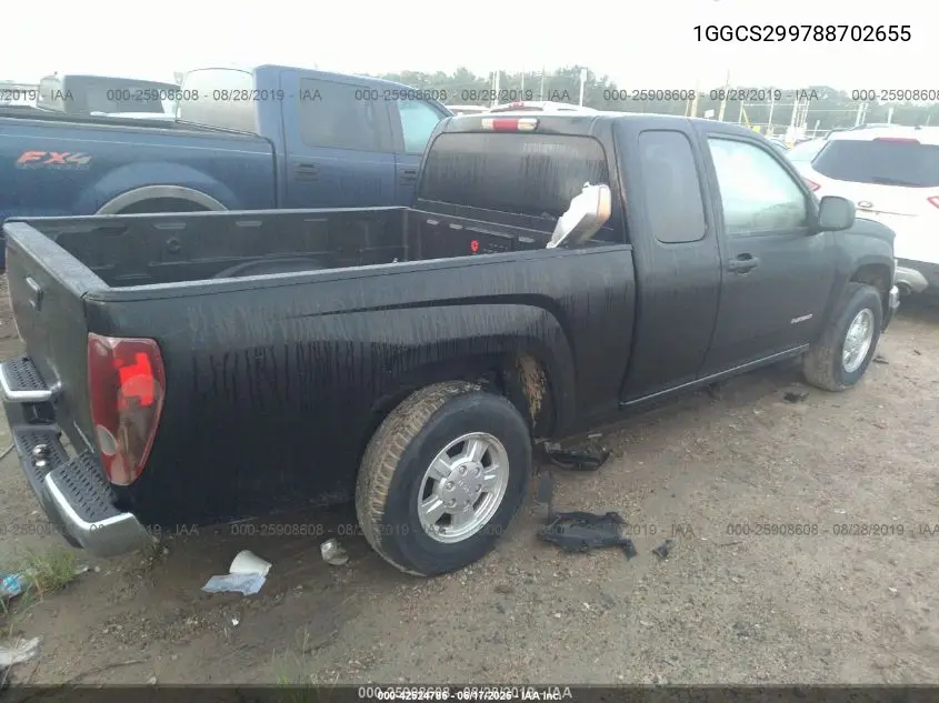 2008 Isuzu I-290 S VIN: 1GGCS299788702655 Lot: 42524786