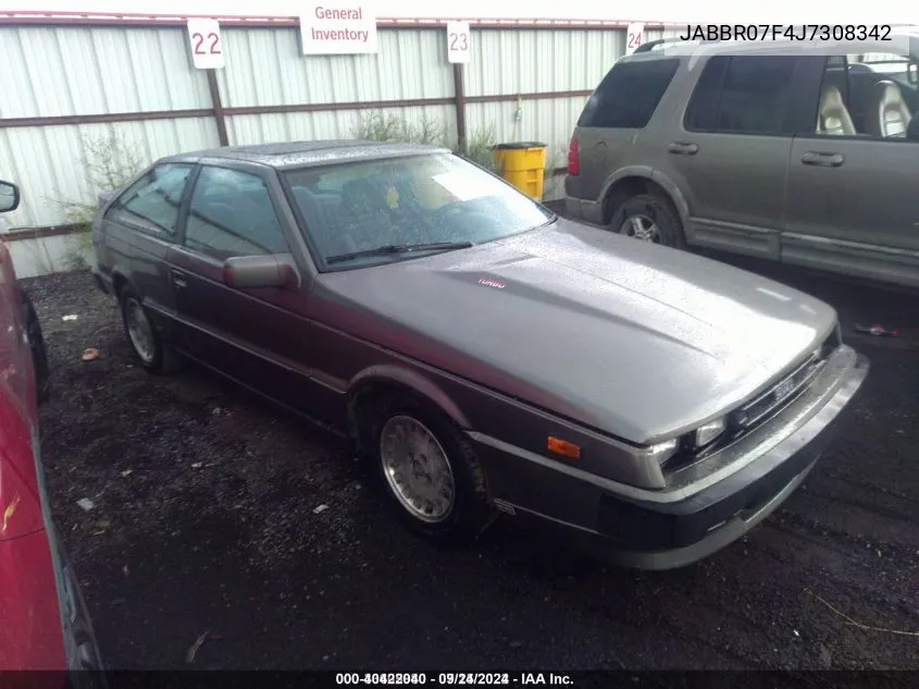 1988 Isuzu Impulse VIN: JABBR07F4J7308342 Lot: 40422040