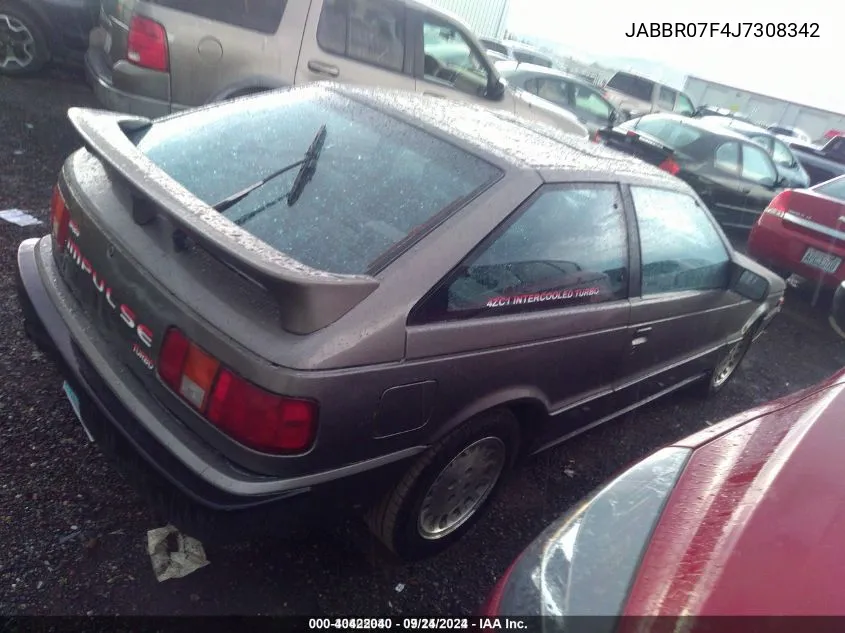 1988 Isuzu Impulse VIN: JABBR07F4J7308342 Lot: 40422040